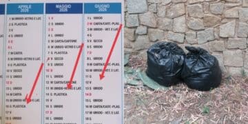 Torre delle Stelle-Sinnai, cambia il ritiro della differenziata: niente più plastica il giovedì, scatta la protesta