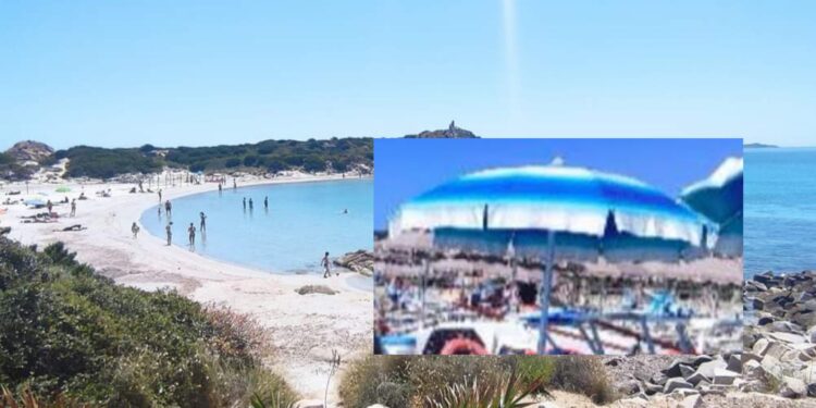 Punta Molentis, dopo le polemiche spunta un ombrellone a famiglia per proteggersi dal sole: la nuova ordinanza
