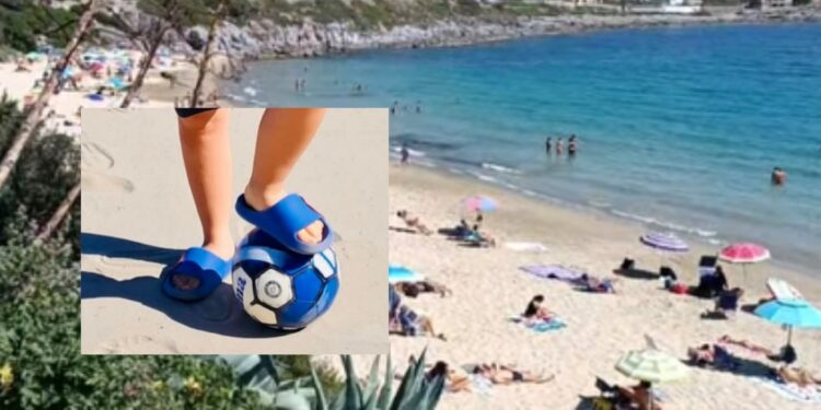 Portoscuso, nuova polemica sotto l’ombrellone in spiaggia: “Troppi ragazzi che giocano a pallone”