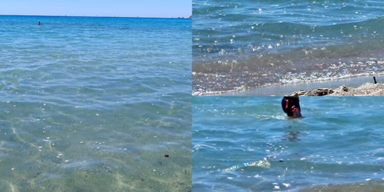 Cagliari, una strana schiuma segnalata al Poetto: “Situazione intollerabile”