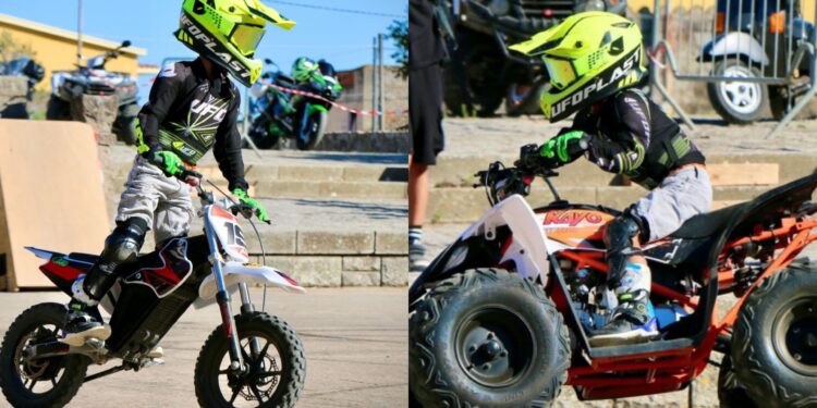 Serramanna, il piccolo Ale stuntman a soli 6 anni
