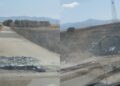 Assemini, la macchina bruciata via dalla strada ma la carreggiata resta impraticabile