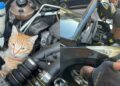 Sestu, si intrufola nel motore di un’auto e rimane incastrato: gatto salvato dai vigili del fuoco
