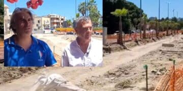 Monserrato, procedono a passo spedito i lavori in via Cesare Cabras