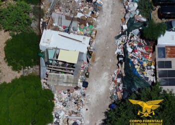 Contrasto alla combustione illecita dei rifiuti: due persone denunciate e sequestrata una discarica abusiva a Selargius
