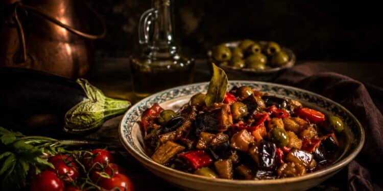 La cultura nel piatto, Caponata siciliana: quando Caravaggio dipingeva gli ortaggi