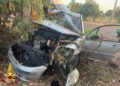 Sassari, auto esce di strada sulla Sp 25: un ferito in ospedale