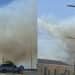 Serramanna: vasto incendio nelle campagne del paese, la densa colonna di fumo ha raggiunto anche i paesi vicini
