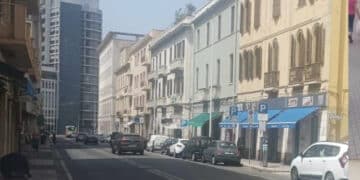 Cagliari, via XX settembre chiusa al traffico per una settimana per i lavori di rifacimento della pavimentazione