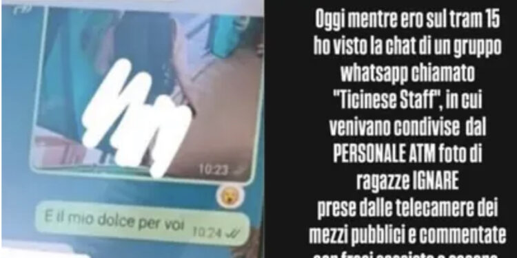 Chat erotico-sessiste fra dipendenti ATM con immagini rubate delle passeggere a bordo dei tram: aperta un’indagine interna