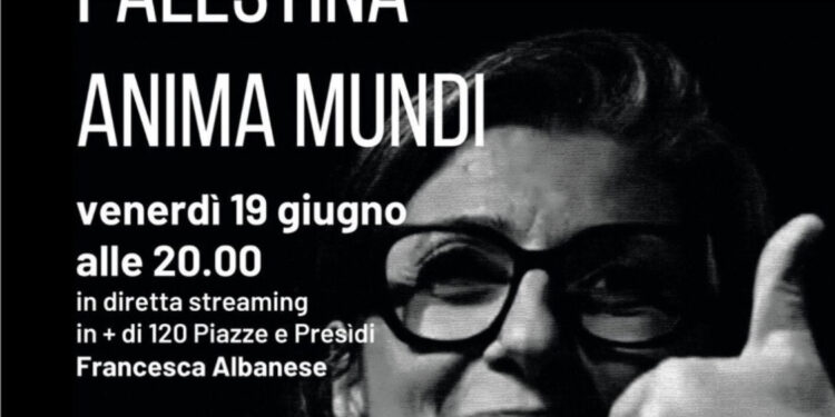 Pirri si collega con 120 piazze italiane per il nuovo libro di Francesca Albanese