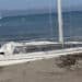 Poetto, al via le attività di rimozione della barca a vela arenata alla prima fermata da oltre 3 mesi