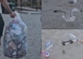 Poetto preso d’assalto dai vandali: le immagini shock del triste bottino raccolto alle 9 di sera (VIDEO)