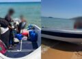 Chia, nuovo sbarco a Sa Colonia: a bordo una decina di giovani con borsoni, taniche e un pallone da calcio