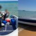 Chia, nuovo sbarco a Sa Colonia: a bordo una decina di giovani con borsoni, taniche e un pallone da calcio
