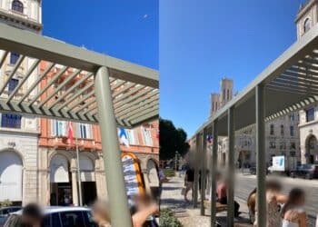 Cagliari, le nuove pensiline di via Roma “sono belle ma non proteggono dal sole e dalla pioggia”