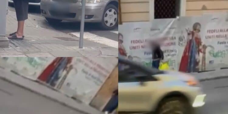 Cagliari, dietro Sant’Efisio il degrado: lo storico palazzo Pizzorno-Binaghi usato come bagno pubblico