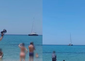 Torre dei Corsari, la “battaglia” del bagnino: “Via la barca vicino alla riva”, e con megafono e fischietto la fa sloggiare