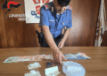 Sassari, un uomo in arresto per spaccio: sequestrati 8 mila euro e 160 grammi di cocaina