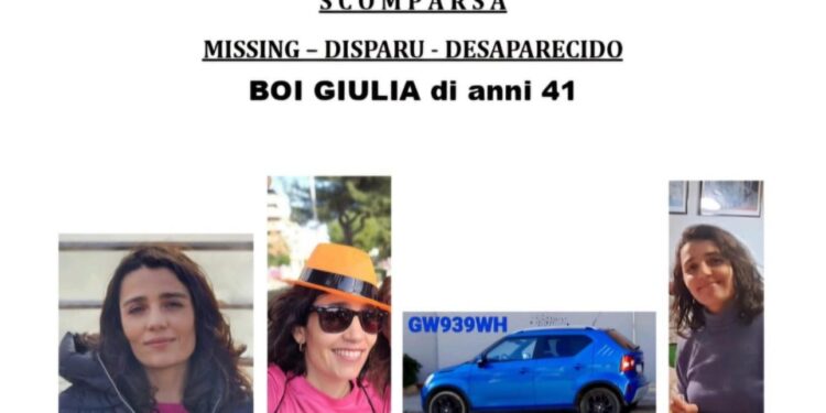 Cagliari, 41enne scomparsa nel nulla: “Aiutateci a ritrovare Giulia Boi”
