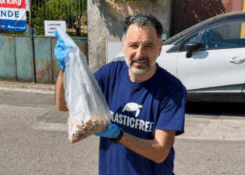 Vallermosa, mille mozziconi raccolti all’anfiteatro: “Serve un cambio di mentalità”