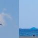 Poetto, grosso aereo cattura l’attenzione dei bagnanti: velivolo “sospetto” sorvola lo specchio d’acqua per diversi minuti (VIDEO)