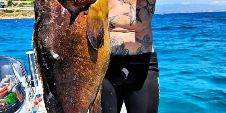 Da Scandiano alla Gallura, il gigante del mare da 21 chili: Raffaele Seiello e quell’amore nato accanto a suo padre