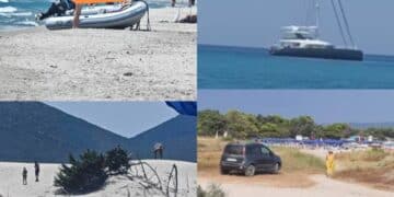 Auto in spiaggia, gommoni a riva e scalate sulle dune: cafoni scatenati sulle spiagge sarde