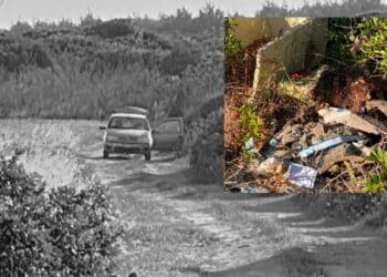 Beccato da un consigliere comunale mentre getta rifiuti in campagna: “Hai lasciato un pezzo di carta con l’iban”