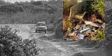 Beccato da un consigliere comunale mentre getta rifiuti in campagna: “Hai lasciato un pezzo di carta con l’iban”