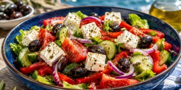 La cultura nel piatto, insalatona Greca dal gusto sardo