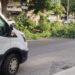 Cagliari, grosso ramo cade in via Cugia di fronte al Dettori