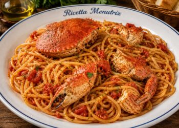 La cultura nel piatto, spaghetti al granchione