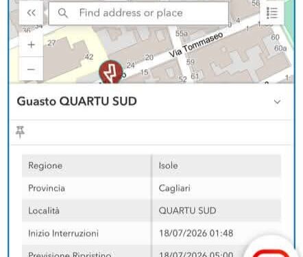 Quartu, guasto alle linee elettriche e infiniti disagi per i residenti: “È una situazione davvero grave”