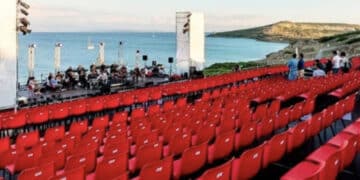 Corista cade durante le prove, sequestrato il palco dell’Anfiteatro di Tharros