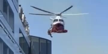Sardegna, colpito da ictus su una nave da crociera: salvato dalla Guardia Costiera (VIDEO)
