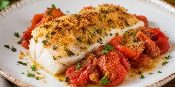 La cultura nel piatto, sgombri gratinati con pomodori