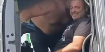 Sestu, la forza dell’amicizia: il camionista Pietro Picchedda, paraplegico dopo un incidente, torna sul truck