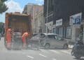 Nuove corsie ciclabili in via Tuveri, la polemica non si placa a Cagliari: “Sembrano incollate in mezzo alla strada” (VIDEO)