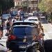 Cagliari, in via Pergolesi pista ciclabile completamente vuota e ciclisti in mezzo alla strada