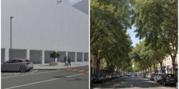 Cagliari, monta la polemica per il progetto “futuristico” di viale Sant’Avendrace senza verde: “Basta fioriere minimal, serve un viale alberato”