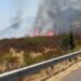Grosso incendio nella periferia di Domusnovas, chiusa la statale 126 a Carbonia (VIDEO)