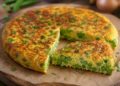 La cultura nel piatto, frittata tradizionale con piselli
