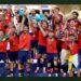 Mondiale 2026: grande imbarazzo sul palco al momento del trionfo della Spagna