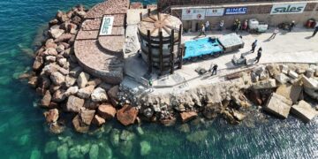 Porto Torres, completate le operazioni di spostamento del fortino militare agli Alti Fondali
