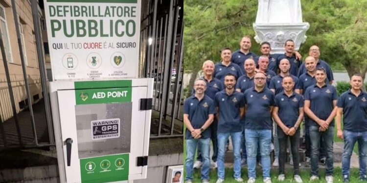 Uta, un defibrillatore nel santuario di Santa Maria donato dal Comitato 2025: questa sera la benedizione del parroco