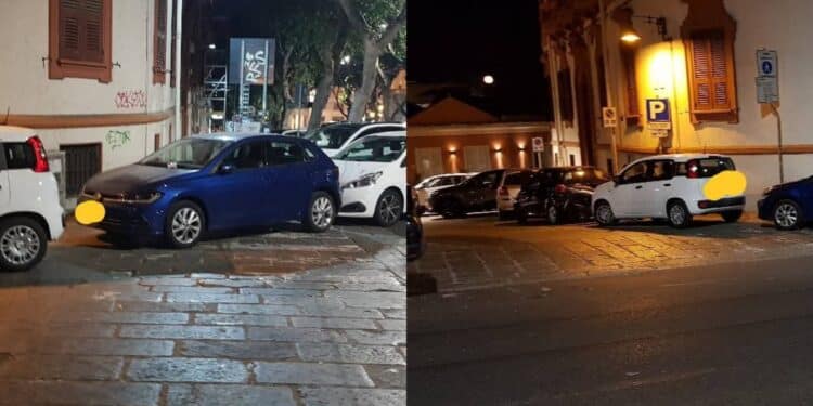 Cagliari, festa al Bastione e parcheggi selvaggi in via Regina Elena