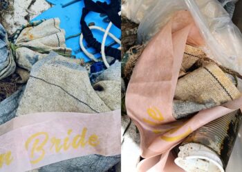 Cagliari, una discarica sul fondale a poca distanza da Marina Piccola: decine di sacchi con spazzatura di ogni genere