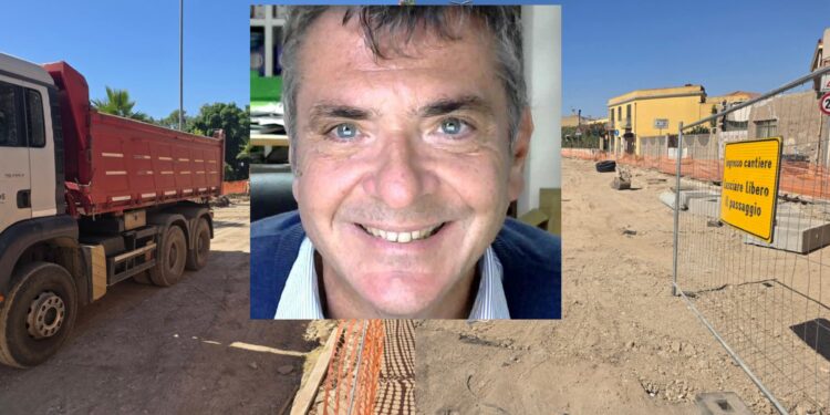 Monserrato, proseguono a ritmo serrato i lavori in via Cesare Cabras
