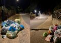 Domus de Maria, cumuli di rifiuti abbandonati a bordo strada